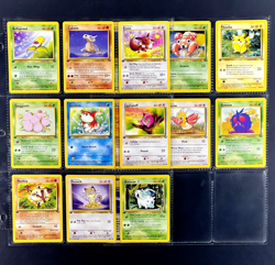 1999 Pokemon 1ST EDITION Jungle Set COMPLETE Non Holo COMMON Cards Lot 49-64 NM+ - Image 1