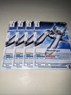 Gundam TCG Seed Strike ST04-015 Archangel X4 Playset Card Game CCG English - Image 4