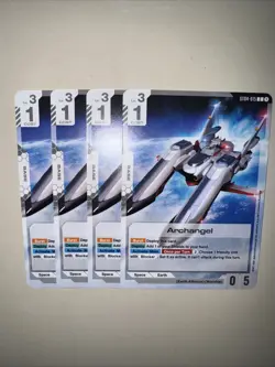Gundam TCG Seed Strike ST04-015 Archangel X4 Playset Card Game CCG English - Image 5