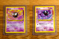 Gastly 33 Fossil & Gastly 65 Neo Destiny Pokemon Card Lot - English Pokemon - Image 1