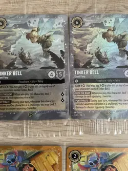 Disney Lorcana Promo Card Bundle Scar Enchanted Championship + Lilo Elsa Hiro - Image 2