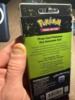 Pokemon TCG Knock Out Collection Shaymin,Zeraora,Marshadow Foil Card And 2 Packs - Image 4