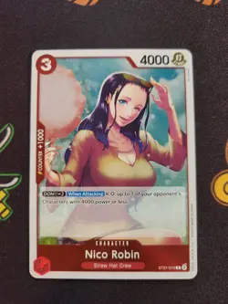 EXACT CARD PICTURED Nico Robin ST21-010 One Piece TCG Gear 5 EX Deck Foil - Image 1