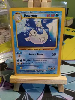 Pokemon TCG Dewgong Base Set Unlimited Uncommon Card 25/102 - Image 1