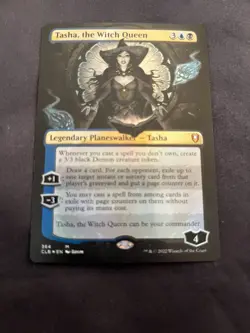 Tasha, the Witch Queen (Borderless) - Foil NM/LP+ MTG Magic The Gathering - Image 1