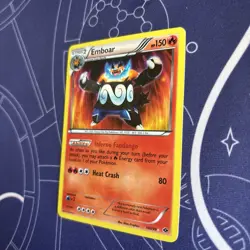 Emboar 100/99 Next Destinies Holo Pokemon 2012 Card TCG - Image 3