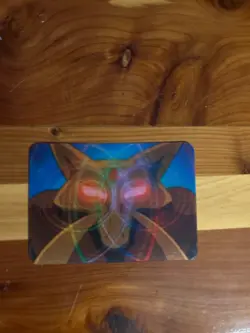Pokemon Lenticular Alakazam Card - Viz Video Pioneer PIKA-0034D - 3D Promo LP - Image 3