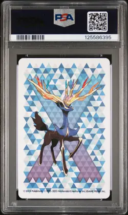 2013 POKEMON X VERSION PLAYING CARDS KING OF DIAMONDS GRENINJA PSA 9 - Image 2