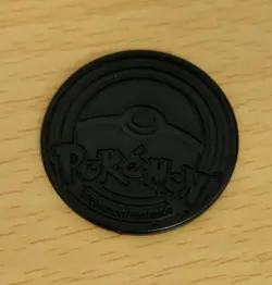 Pokemon Card Plastic Coin Rotom Dex Silver - Image 2