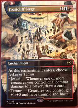 MTG | Frostcliff Siege #385 Tarkir: Dragonstorm - NM Borderless - Image 1