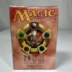 NEW Magic The Gathering Portal Second Age Goblin Fire Deck Wizards Coast SEALED - Image 1