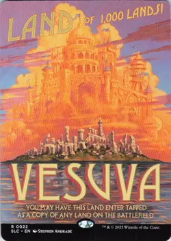 MTG Vesuva (22) | NM | Secret Lair Countdown Kit {SLC} - Image 1