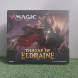 MTG Magic The Gathering Throne Of Eldraine Bundle NEW SEALED - Image 1