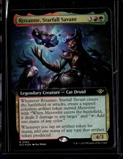 Roxanne, Starfall Savant - 362 - Foil - OTJ - NM - MTG Magic the Gathering - Image 1