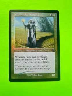 MTG - Modern Horizons 3 - Metastatic Evangel - Retro Frame - FOIL - Image 1