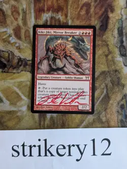 Kiki-Jiki, Mirror Breaker - Champions of Kamigawa - Signed by Pete Venters - MTG - Image 1