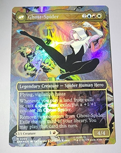 Gwen Stacy (0202) (Borderless) Marvel's Spider-Man Foil - Image 2