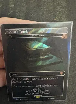 Balin's Tomb - Ancient Tomb (Surge Foil) Commander: the Lord of the Rings: Foil - Image 1