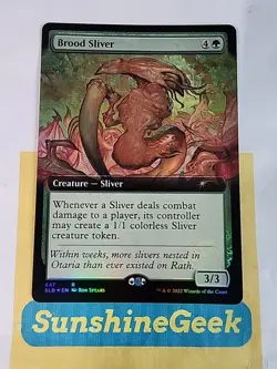 Brood Sliver (Extended Art) Secret Lair Drop Foil - Image 1
