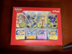 Pokemon TCG Sam’s Club Scarlet & Violet 151 Mini Tin 4 Pack Sealed - Image 2