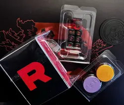 Team Rocket’s Moltres UPC Sealed Deck Box - dice - coin - markers - Pokemon - Image 3