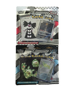 Pokemon Black Bolt and White Flare Tech Sticker Collection set - Image 2