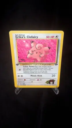 Pokemon TCG Erika's Clefairy #40 1st Edition Gym Challenge - Lightly Played - Image 1