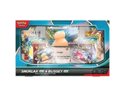 Pokemon Snorlax Ex & Blissey Ex Special Collection Box! Walmart Exclusive, 8Pks - Image 2