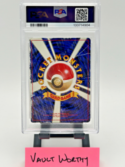 🐉 1997 POKEMON JAPANESE FOSSIL #149 DRAGONITE - 🍥 SWIRL HOLO RARE - PSA 1 🐉 - Image 2