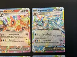 Pokemon | Eeveelution ex Complete Set of 9 | Prismatic Evolutions | English | NM - Image 4