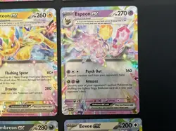 Pokemon | Eeveelution ex Complete Set of 9 | Prismatic Evolutions | English | NM - Image 5