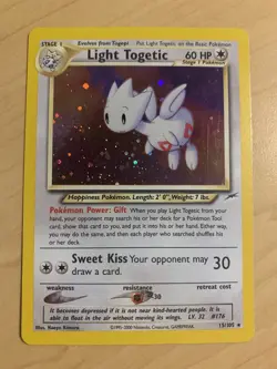Pokemon - Light Togetic Neo Destiny 15/105 LP - Image 1