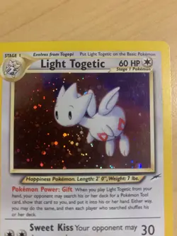 Pokemon - Light Togetic Neo Destiny 15/105 LP - Image 3