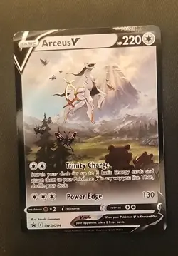 2022 Pokemon Arceus V SWSH204 Figure Collection Black Star Promo NM - Image 1