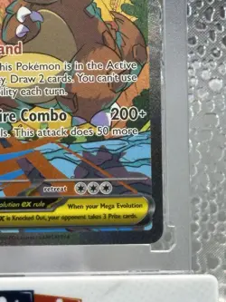 Mega Kangaskhan ex 182/132 Secret Illustration Rare Pokemon TCG Mega Evolutions - Image 4