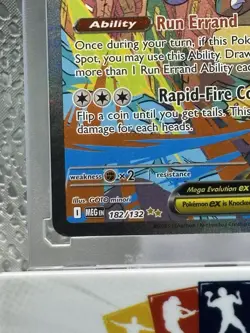 Mega Kangaskhan ex 182/132 Secret Illustration Rare Pokemon TCG Mega Evolutions - Image 5