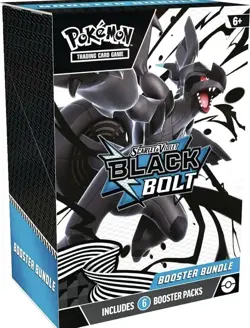 Pokemon TCG: Scarlet & Violet Black Bolt Booster Bundle - Factory Sealed - Image 1