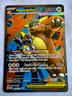 2025 Pokemon Mega Evolution Kangaskhan ex Ultra Rare #164/132 NM - Image 1