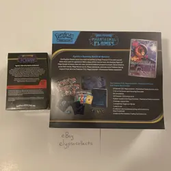 Pokemon TCG PHANTASMAL FLAMES Elite Trainer Box ETB AND Booster Bundle - Sealed - Image 2