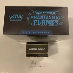 Pokemon TCG PHANTASMAL FLAMES Elite Trainer Box ETB AND Booster Bundle - Sealed - Image 5
