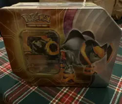 Pokemon TCG Slashing Legends Tin Iron Boulder EX 5 Booster Packs -Factory Sealed - Image 1