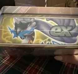 Pokemon TCG Slashing Legends Tin Iron Boulder EX 5 Booster Packs -Factory Sealed - Image 3