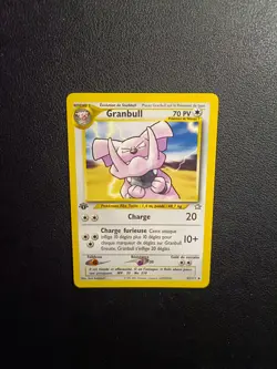 Carte Pokemon Granbull 37/111 Neo Genesis Wizards Edition 1 Exc - Image 1