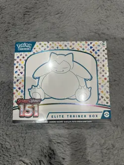 Pokemon TCG Scarlet & Violet 151 ETB Elite Trainer Box Sealed - Image 1