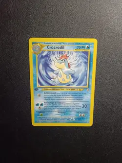 Carte Pokemon Crocrodil 31/111 Edition 1 Wizards Neo Genesis FR Exc - Image 1