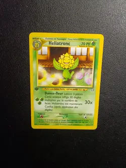 Carte Pokemon Heliatronc 50/111 Edition 1 Neo Genesis Wizards FR Exc - Image 1