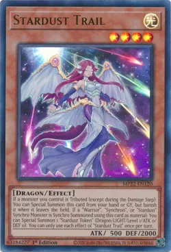 Yugioh - Stardust Trail (Ultra Rare) (1st Edition) - MP22-EN120 P - Image 1