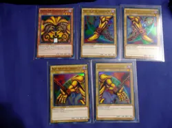 Yugioh Exodia Complete Set YGLD-ENA17-21 Ultra Rare Holo NM- English - Image 1