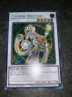 Yu-Gi-Oh! TCG - Magical Android - BLMM-EN147 - Secret Rare - 1st Edition NM - Image 1