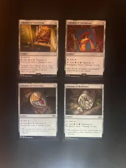 Talisman of Indulgence + various [Fallout] [Modern Horizenz] Magic MTG Cards LP - Image 1